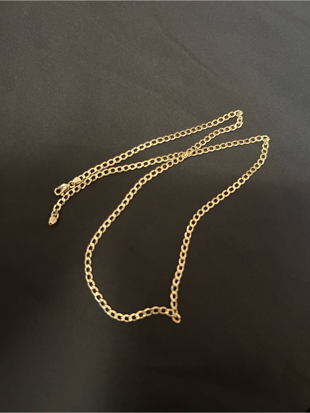 10k solid gold Cuban chain